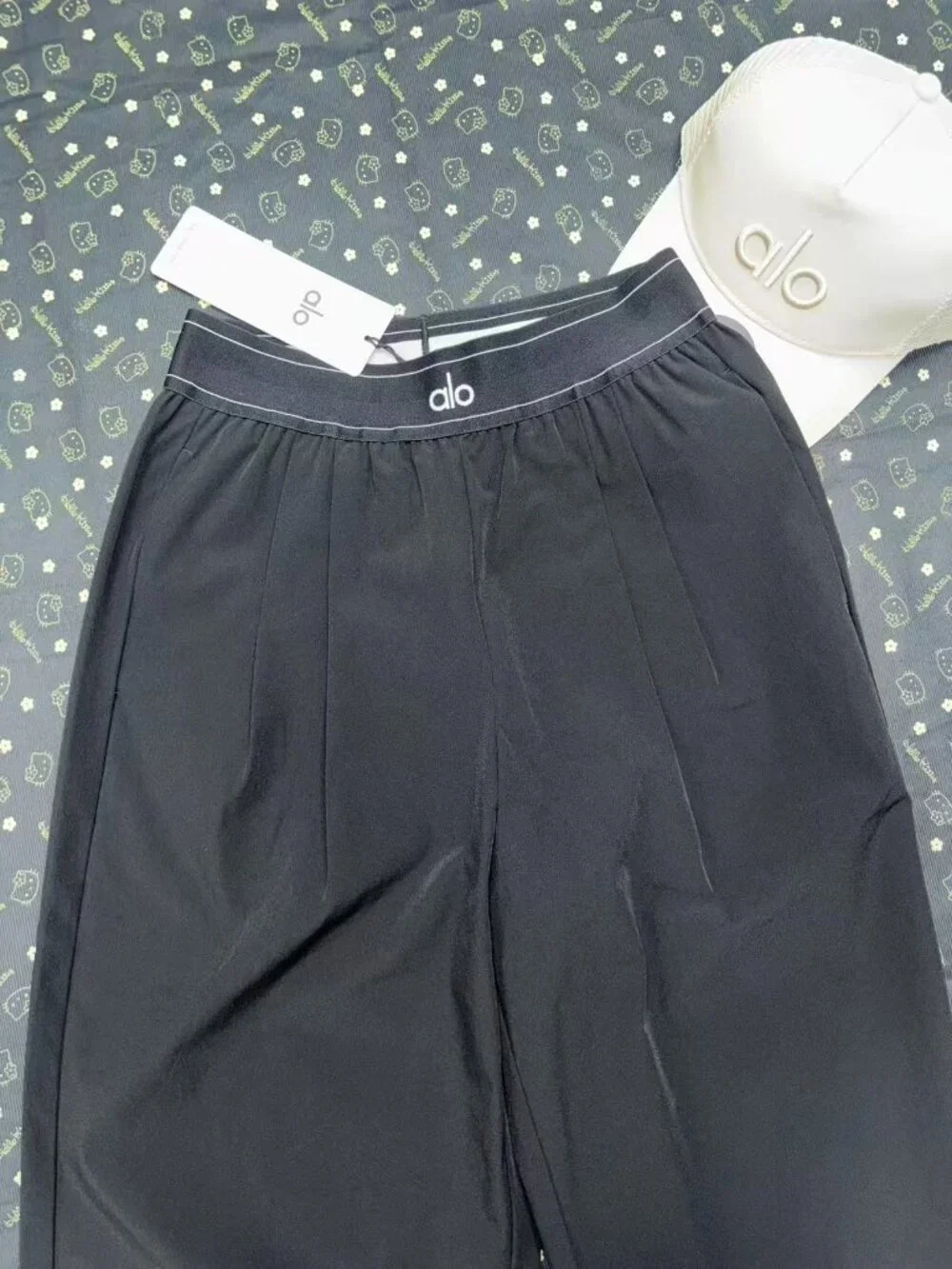 🛍️Alo Yoga Suit Up Trouser Black Regular 30-inch Inner Seam Length